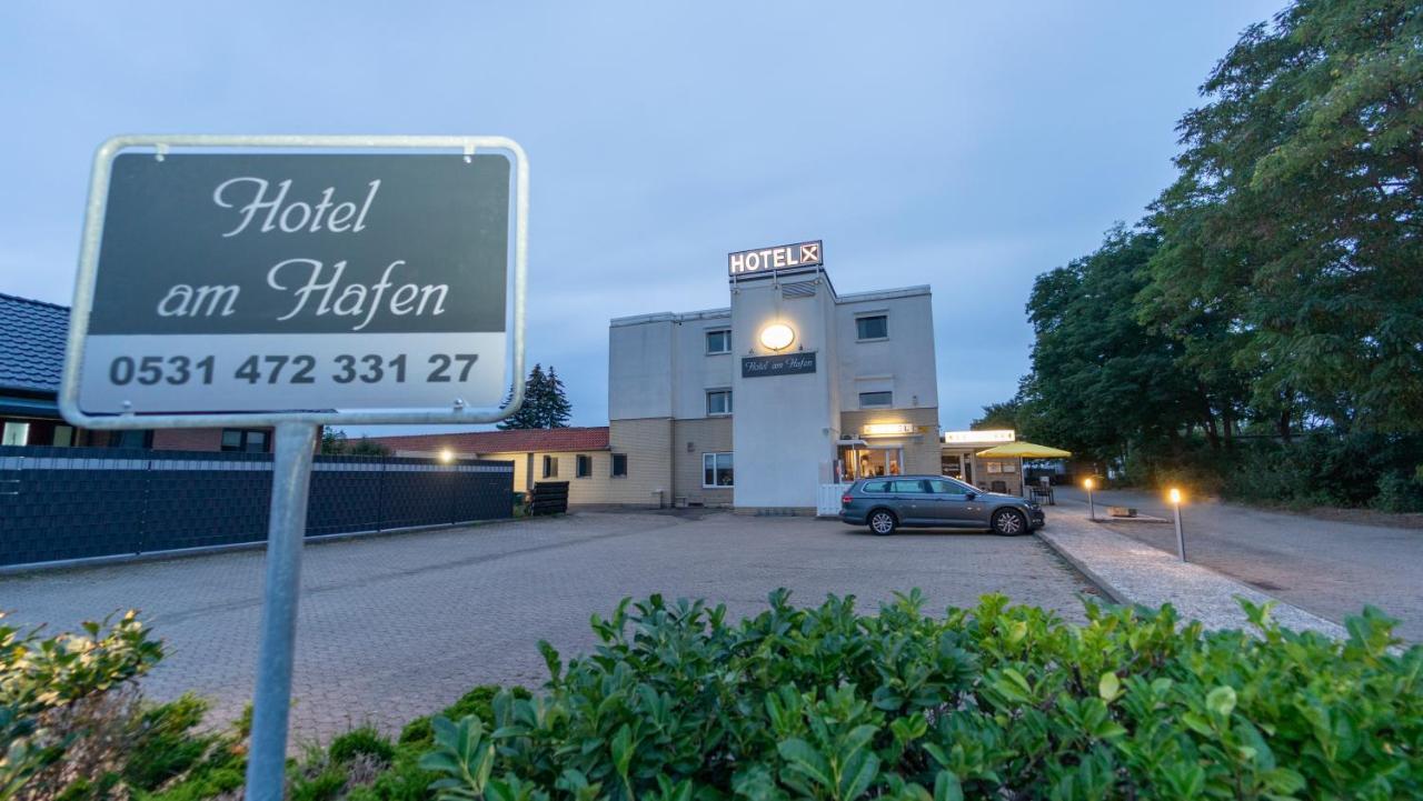 Hotel Am Hafen Brunswick Exterior foto